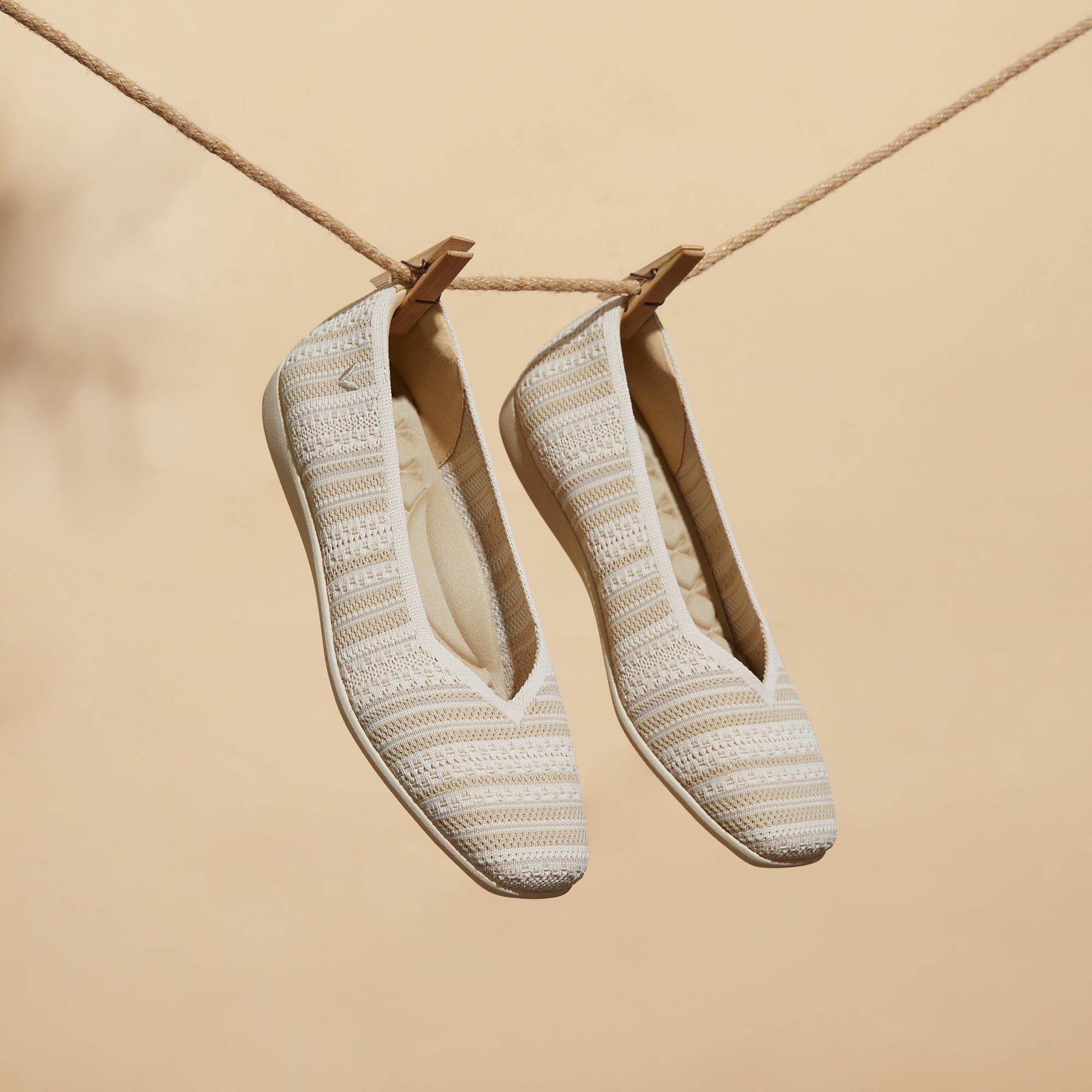Lightweight Square-Toe V-Cut Flats (Margot Walker) Product Image