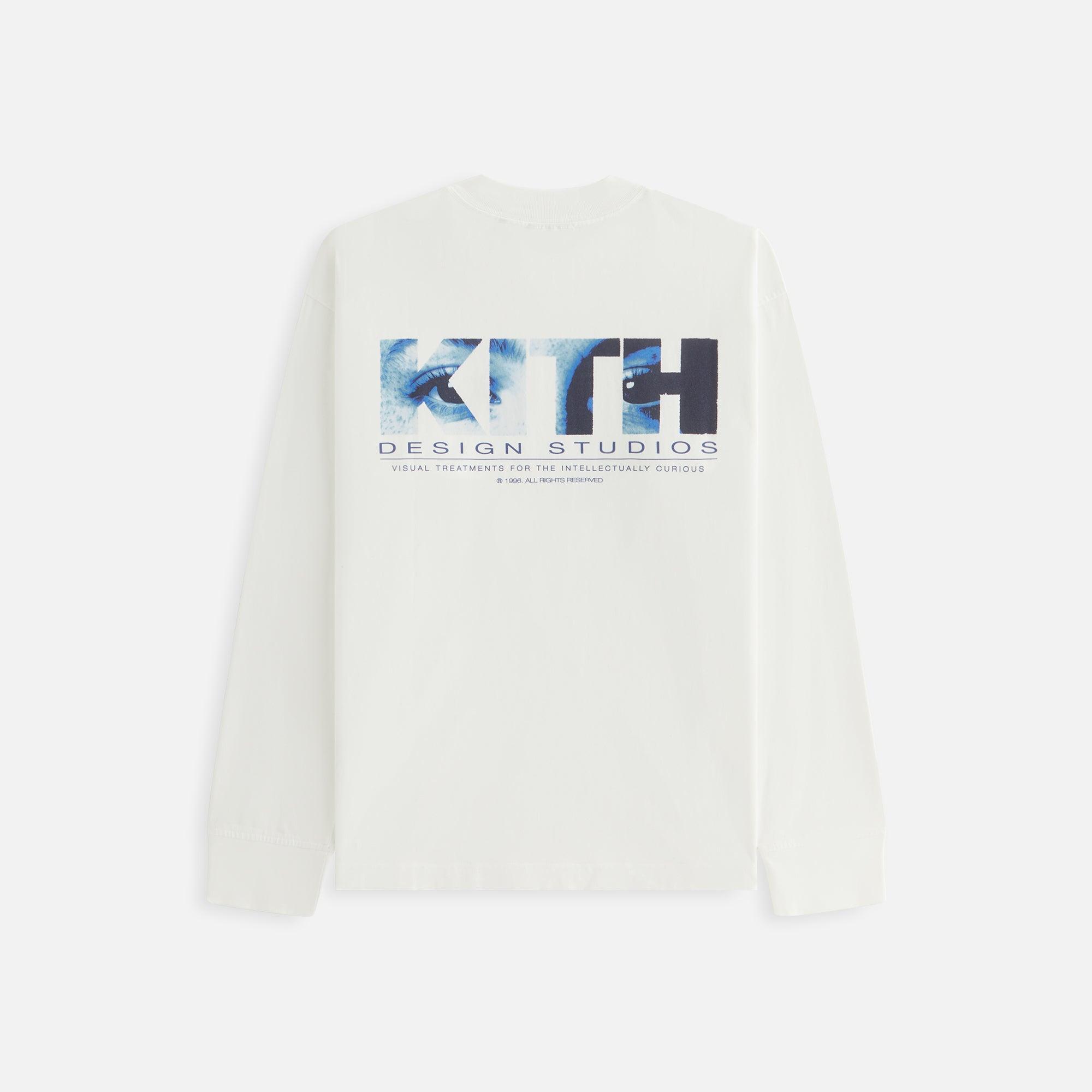 Kith Women Design Studios Vintage Oversized Sonoma Long Sleeve Tee - White Female Product Image
