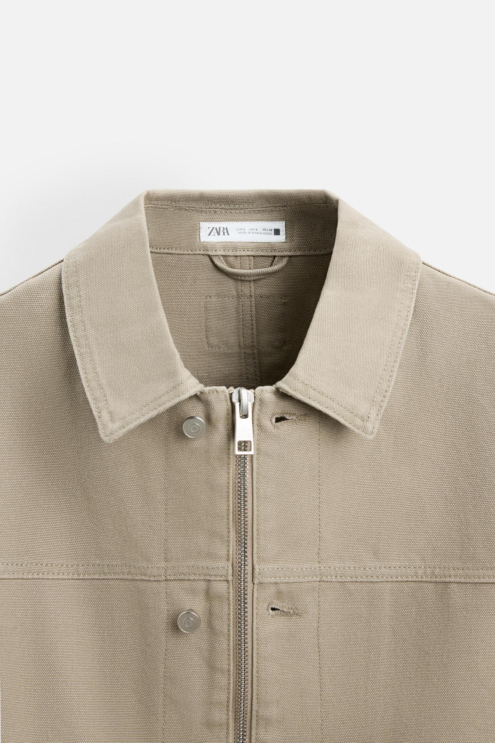 WASHED ZIPPER JACKET Product Image