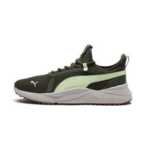 PUMA Pacer Future Street Plus Men's Sneakers in Dark Olive/Pistachio Product Image