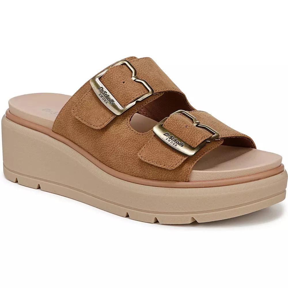 Dr. Scholl's Nice Day Max Og Women's Sandals, Size: 6.5, Honey Brown Product Image