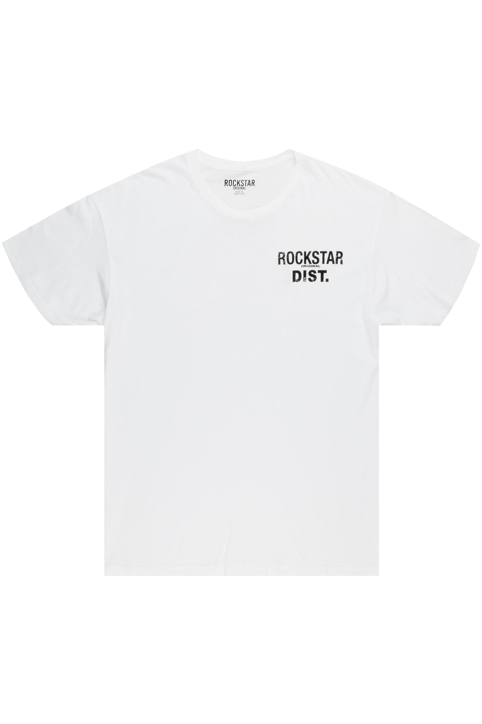 Lake White/Black Graphic T-Shirt Male Product Image