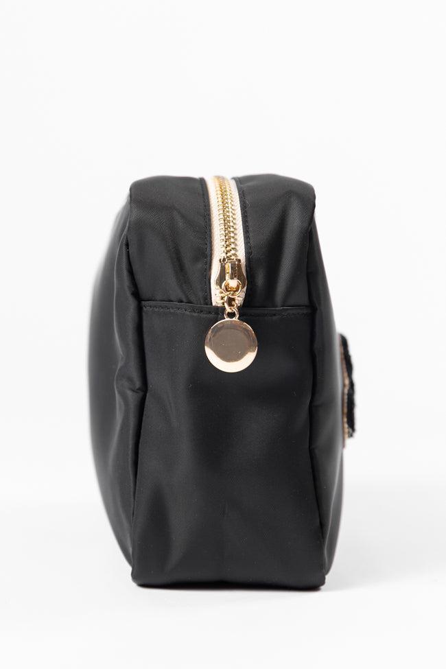 Black "Travel" Travel Pouch SALE Product Image