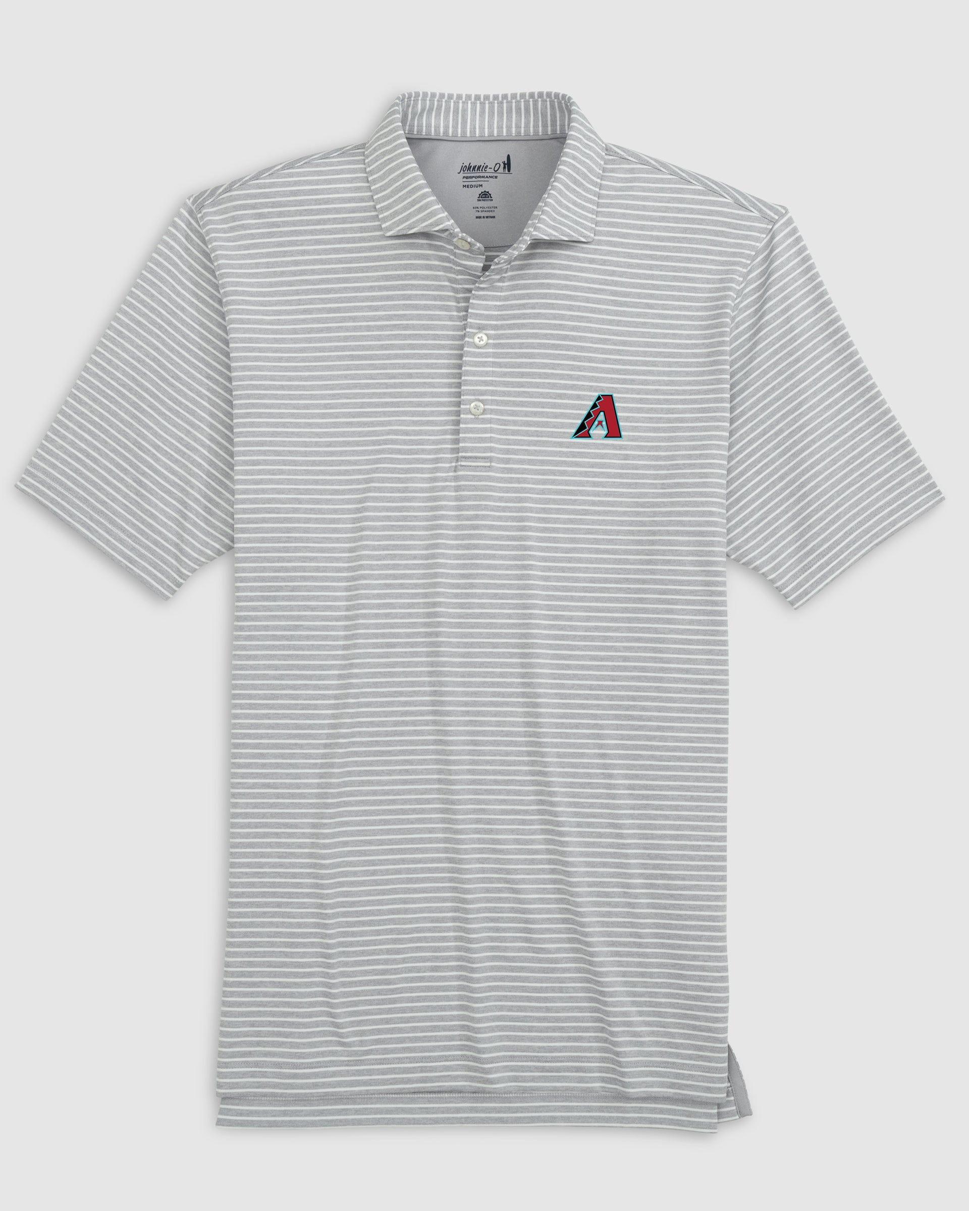 Kansas City Royals Clipperr Striped Jersey Performance Polo Product Image
