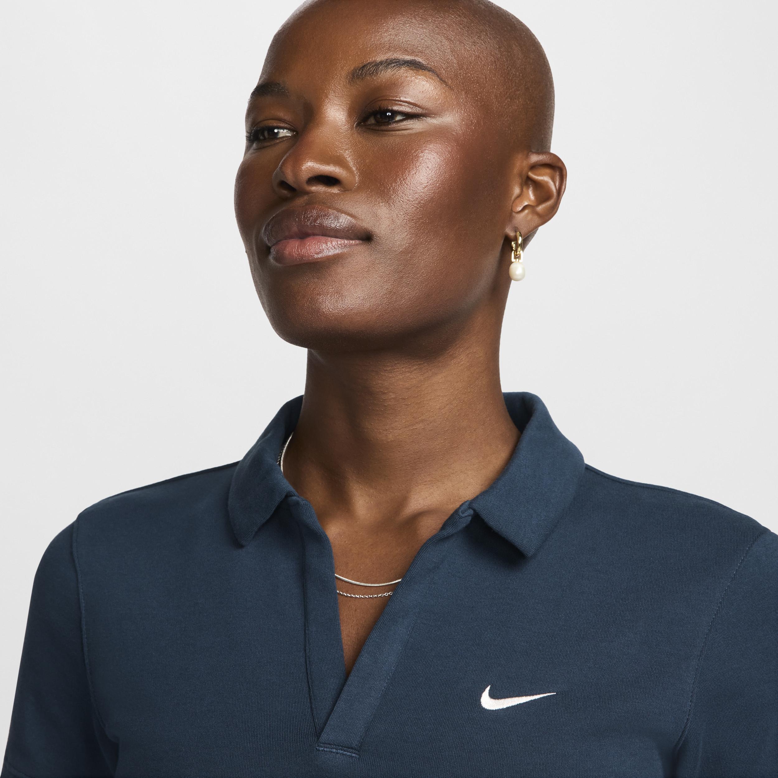 Nike Sportswear Essential Women's Short-Sleeve Polo Top Product Image