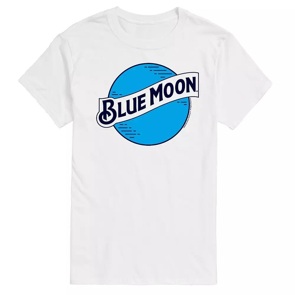 Big & Tall Blue Moon Logo Graphic Tee, Mens Product Image