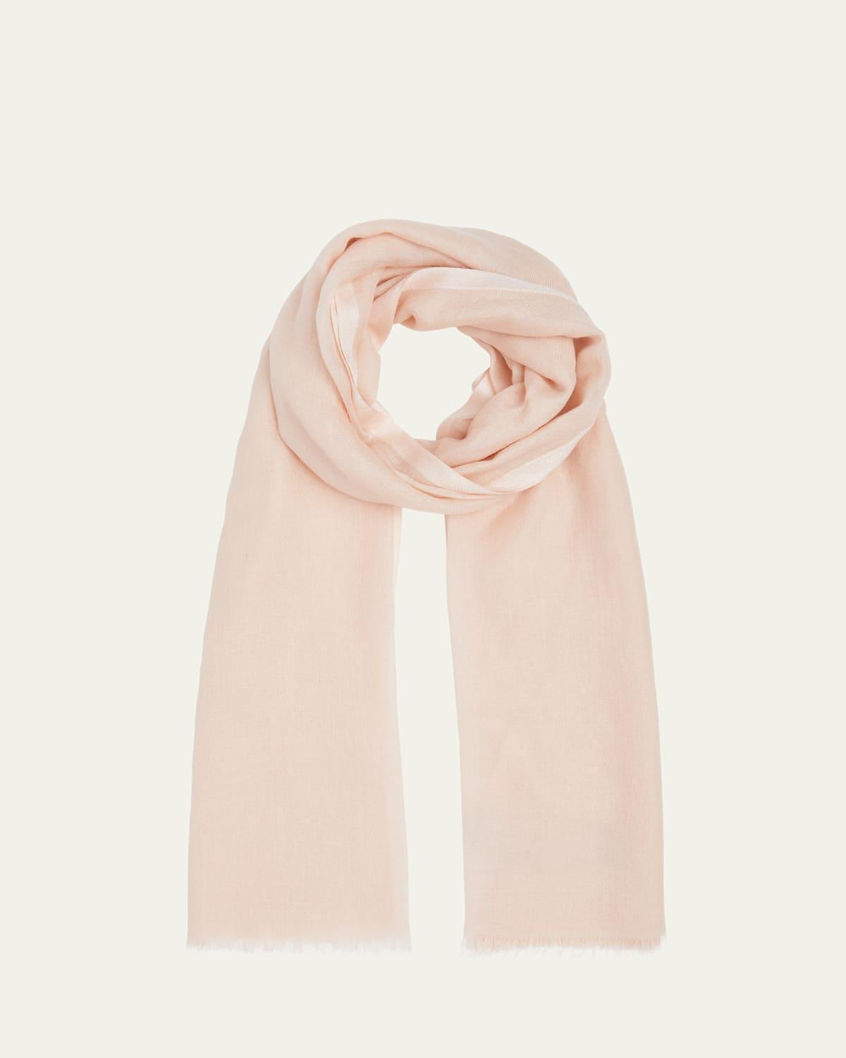 Womens Aria Cashmere & Silk-Blend Stole Product Image