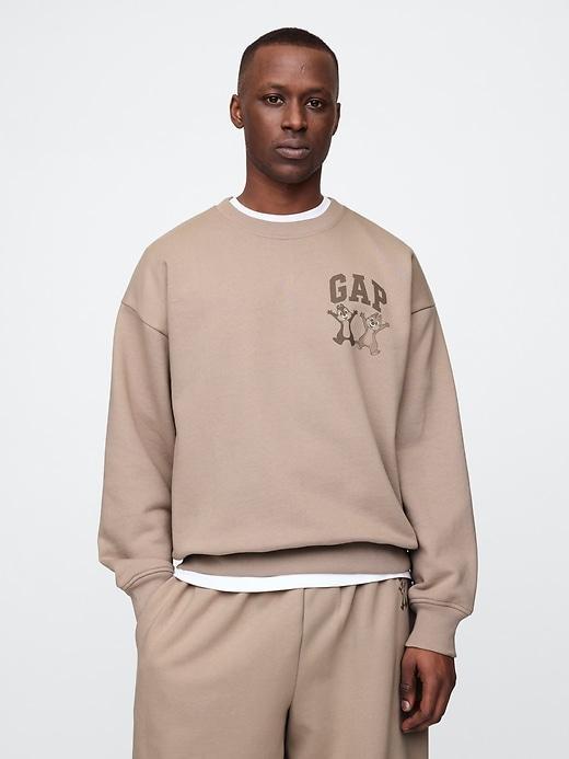 Gap × Disney Oversized Logo Sweatshirt Product Image