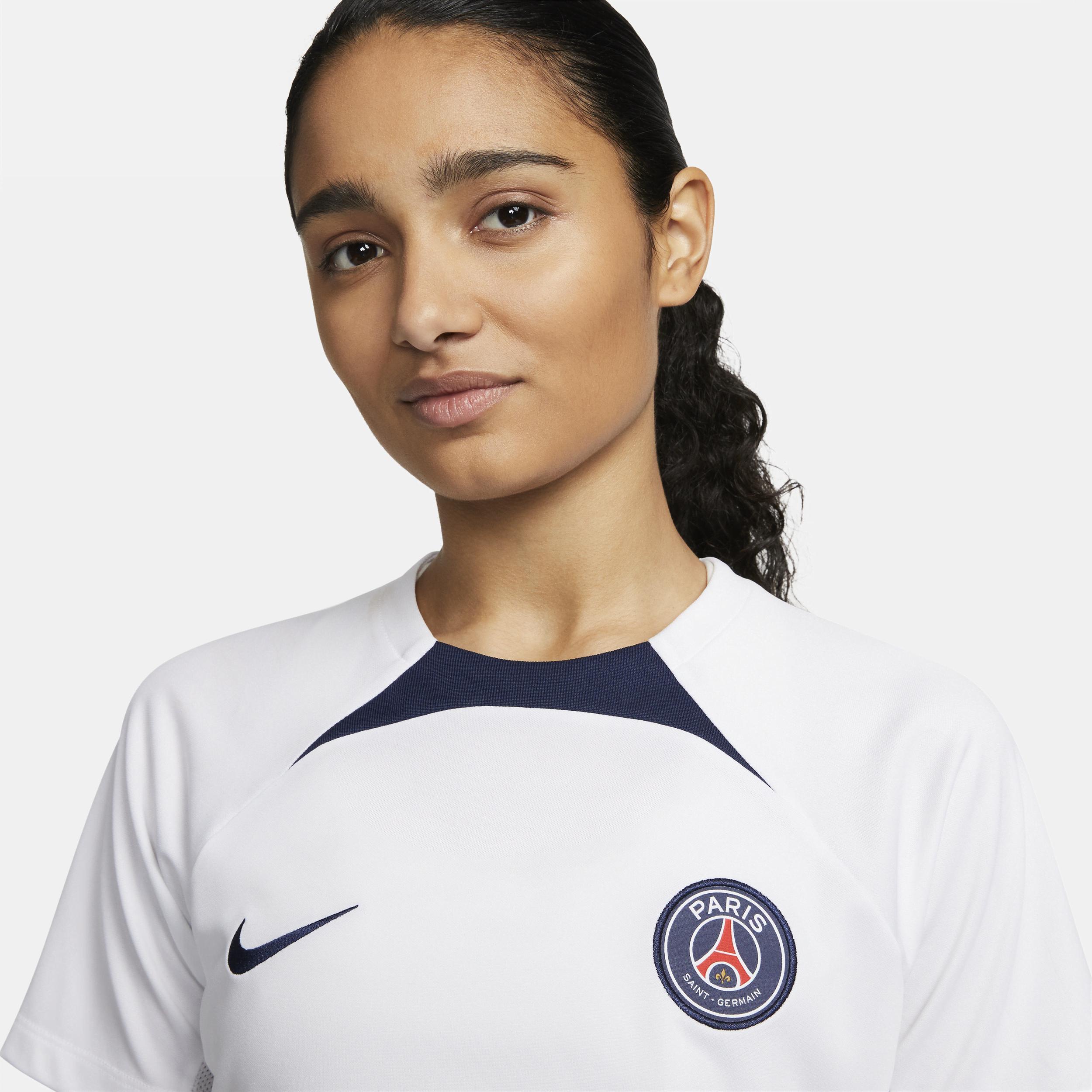 Women's Nike White Paris Saint-Germain 2022/23 Strike Performance Top, Size: Medium, Psg White Product Image