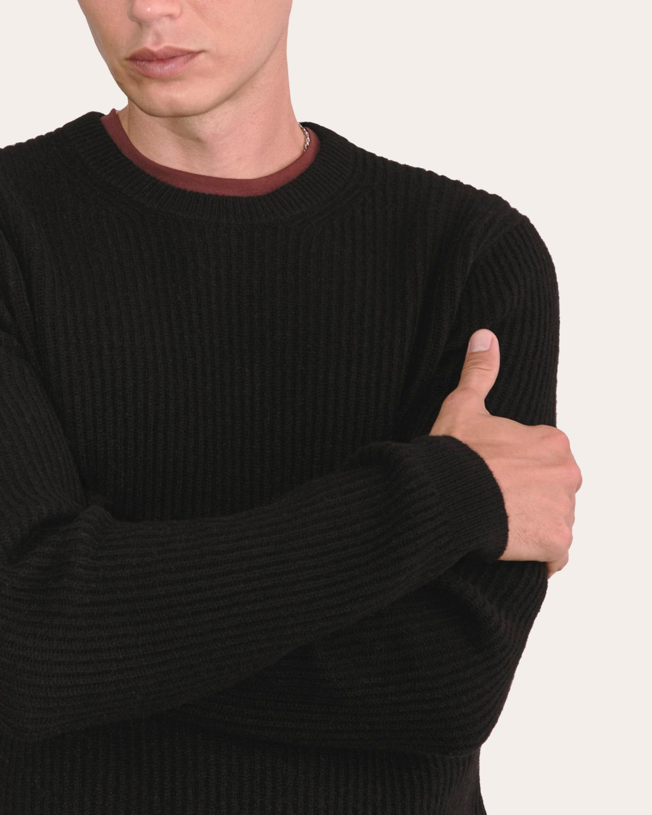 The Fisherman Crew in Wool Cashmere Product Image