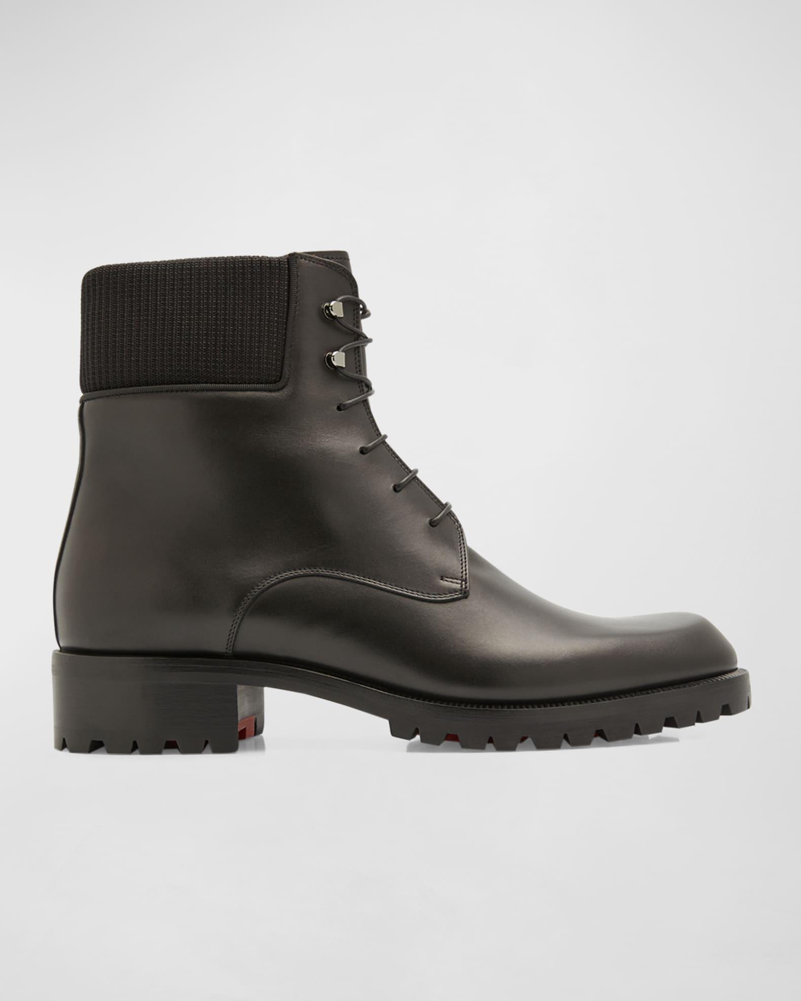 Mens Trapman Leather Boots Product Image