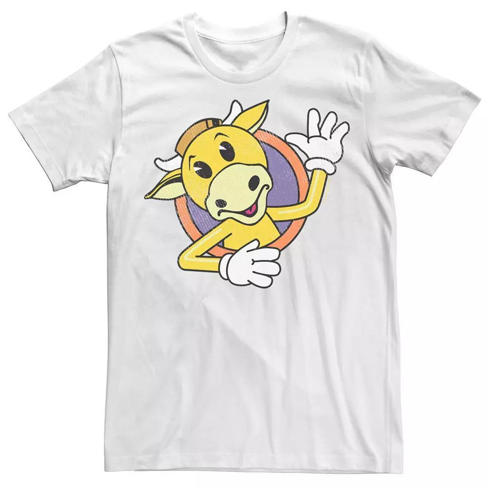 Men's Jay And Silent Bob Mooby's Waving Logo Tee, Size: Medium, White Product Image