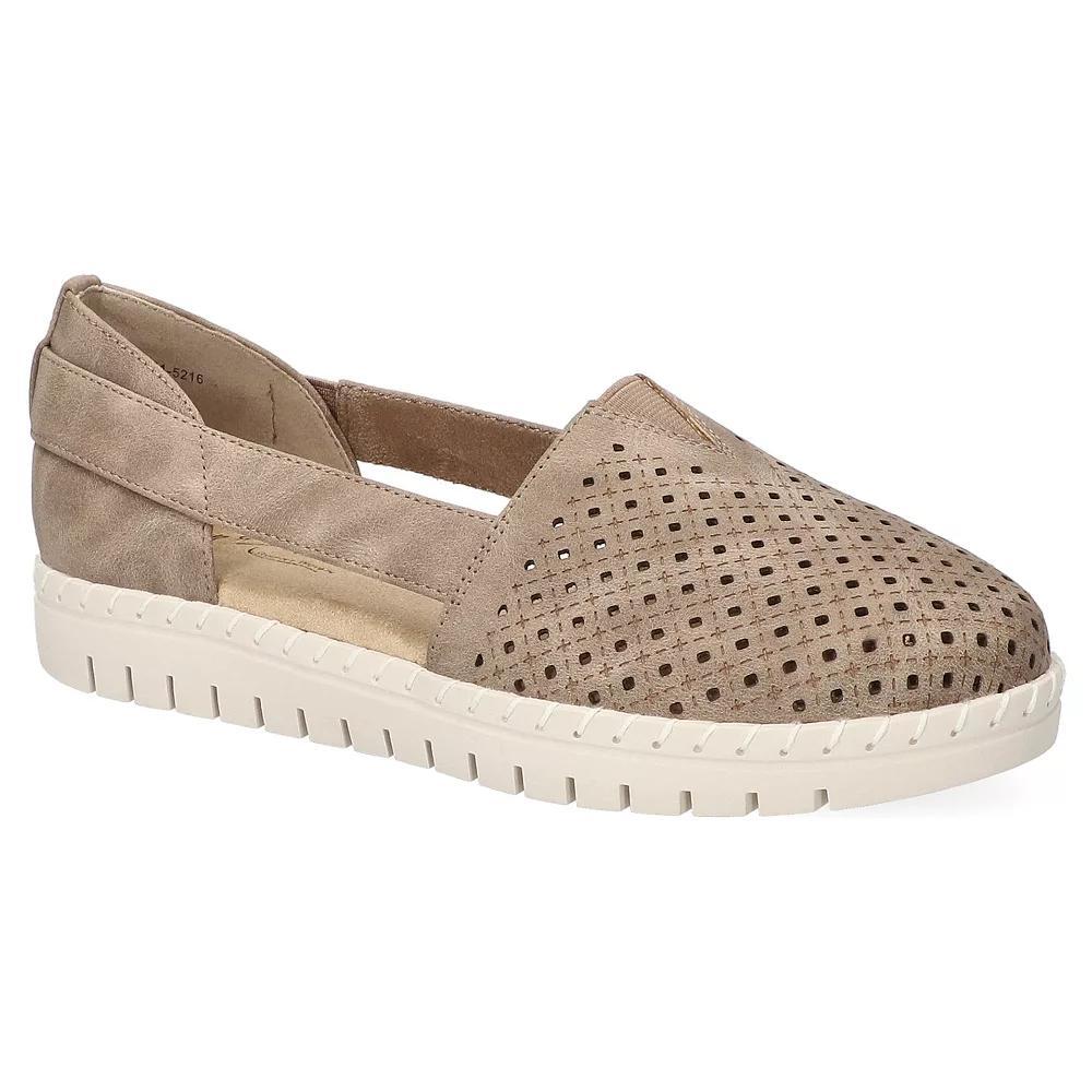 Easy Street Fedra Women's Slingback Comfort Flats, Size: 8 Wide, Natural Product Image