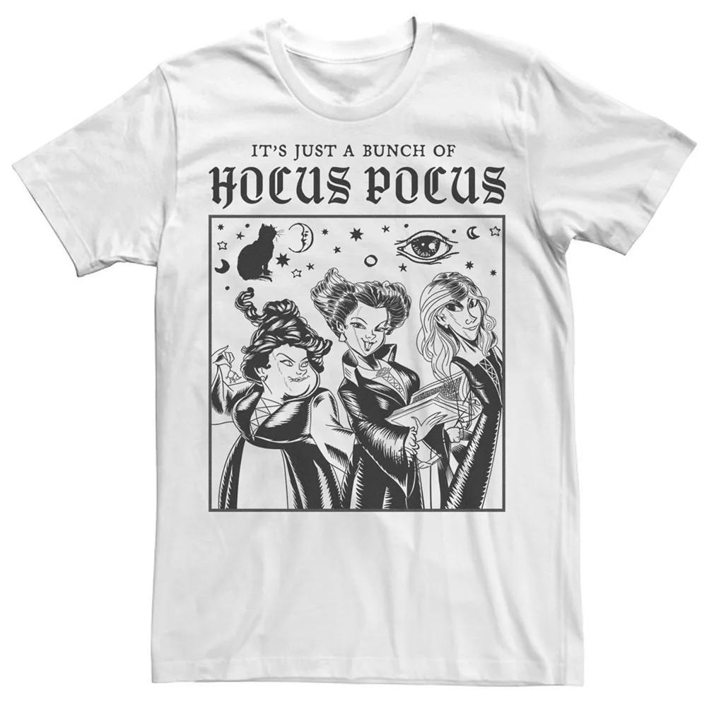 Big & Tall Hocus Pocus Sanderson Sisters Cartoon Graphic Tee, Men's, Size: 4XL, White Product Image