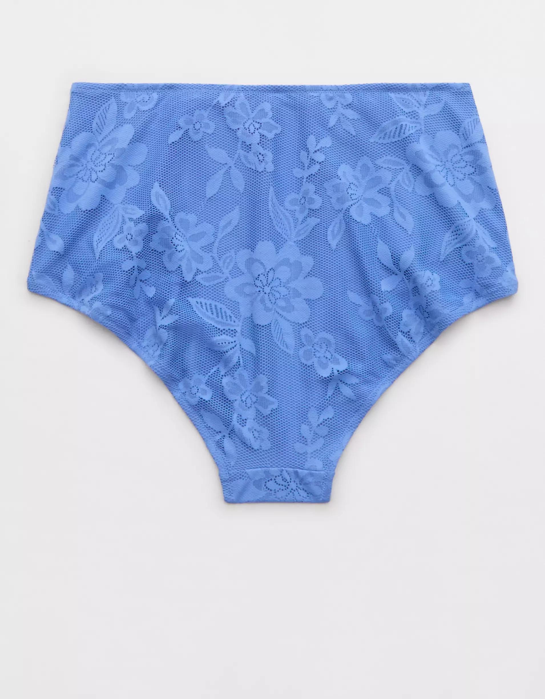 Aerie High Waisted Lace Bikini Bottom Product Image