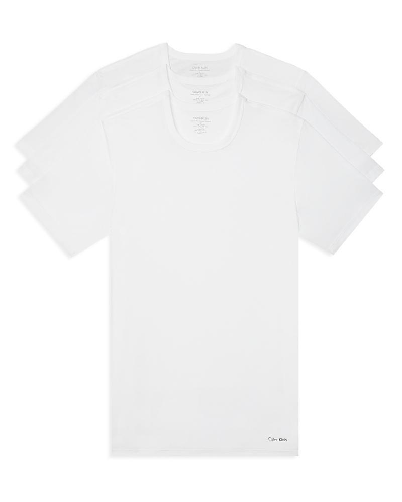 Calvin Klein Short Sleeve Crewneck Slim Fit Tee - Pack of 3 Product Image