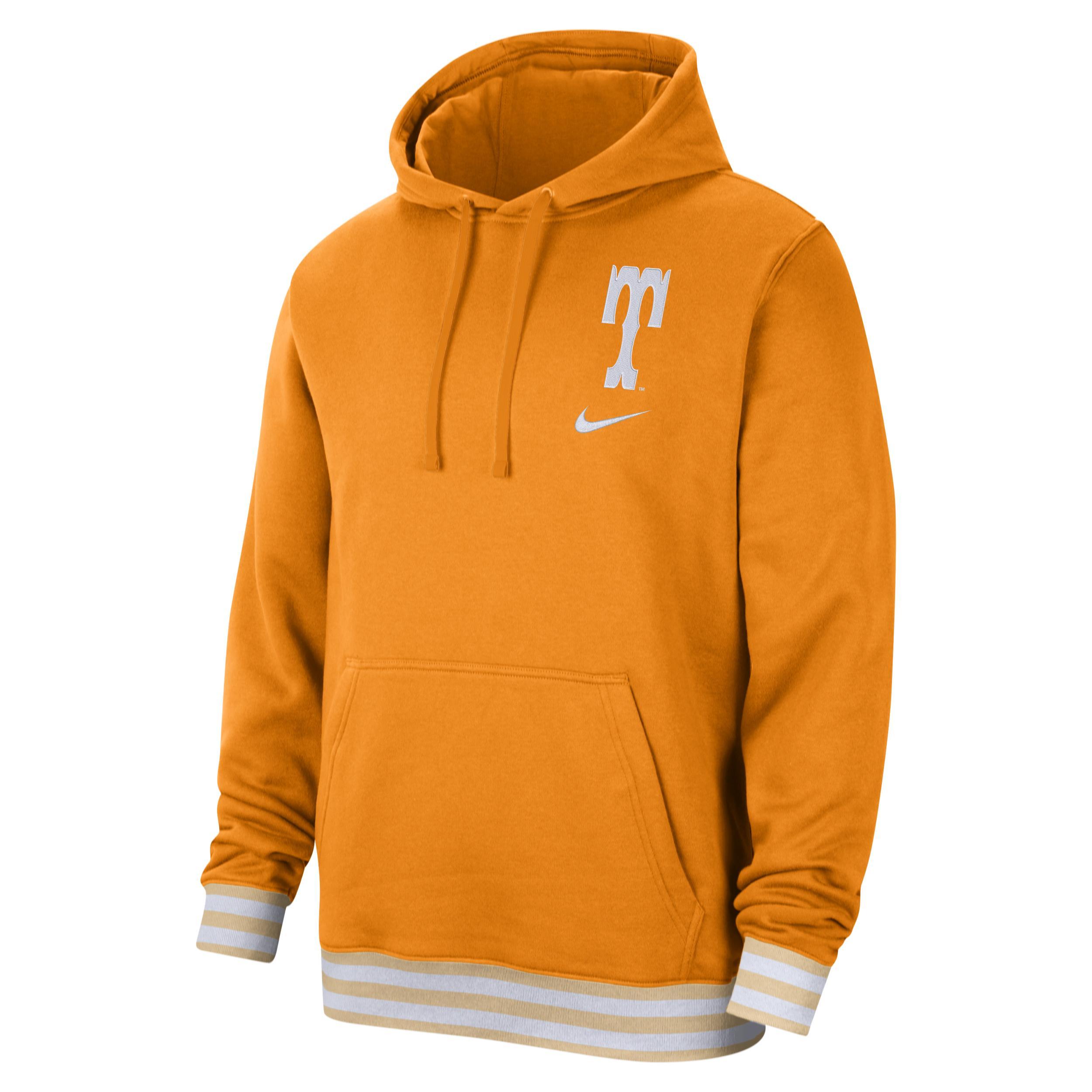 Men's Nike Tennessee Orange Tennessee Volunteers Campus Retro Fleece Pullover Hoodie, Size: Medium Product Image