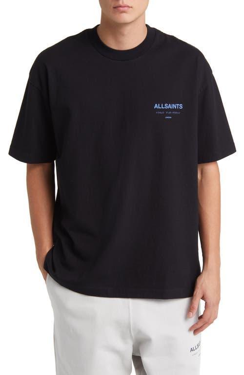 Allsaints Underground Organic Cotton Logo Graphic Tee Product Image