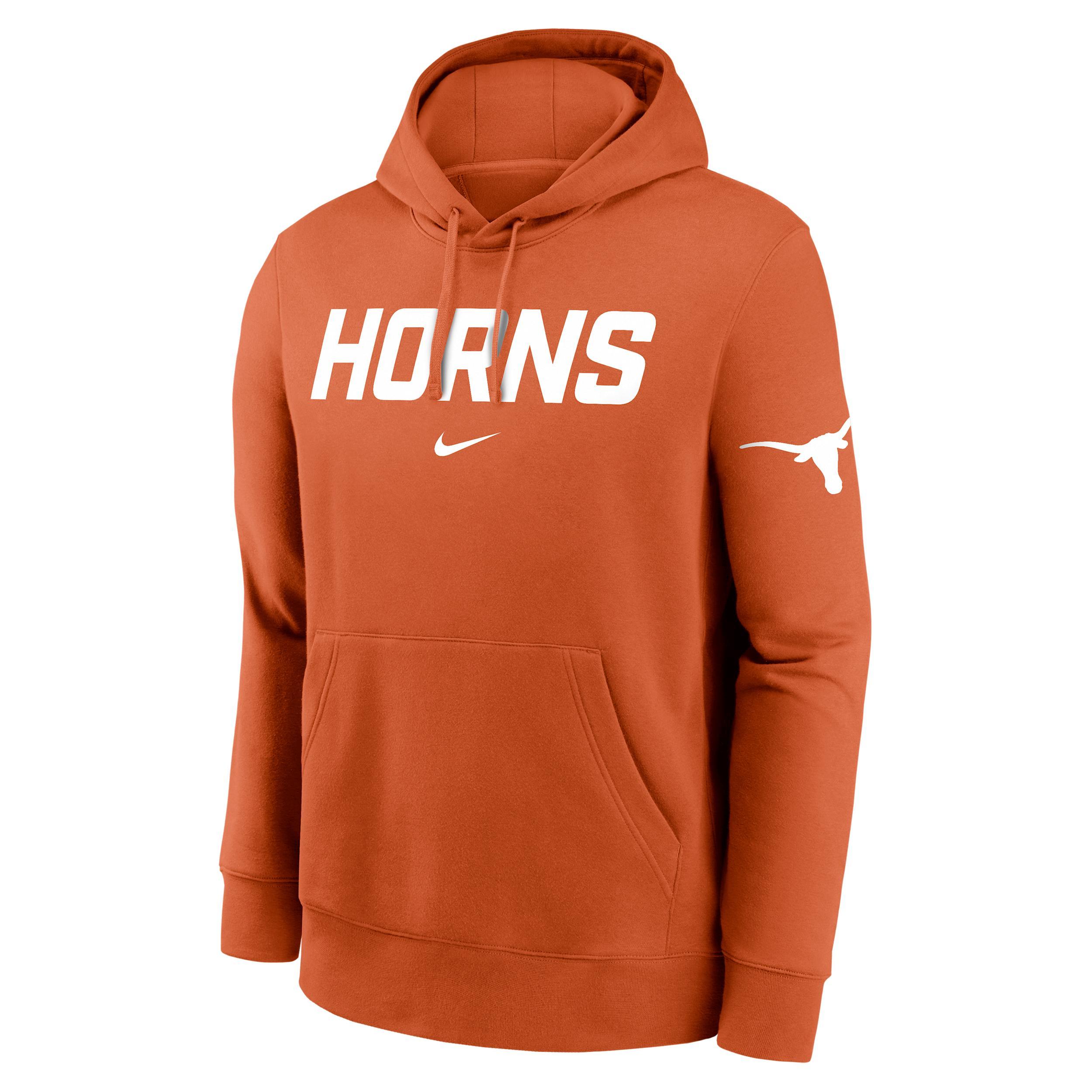 Texas Club 2-Hit Nickname Nike Men's College Pullover Hoodie Product Image