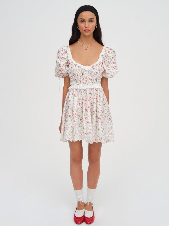 Jackson Mini Dress — White Product Image