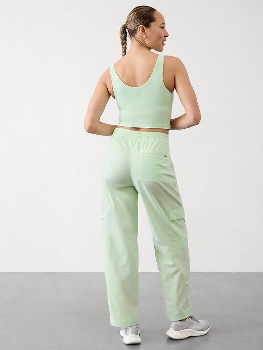 Cascade High Rise Cargo Poplin Pant Product Image