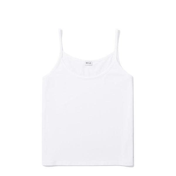 The Spaghetti Tank - White Female Product Image