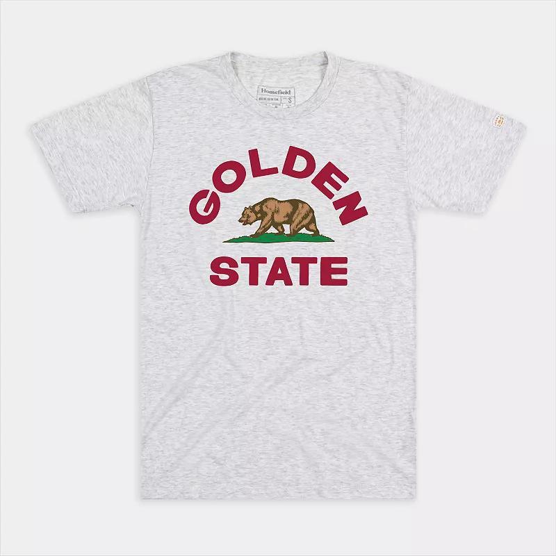 Men's Homefield California Golden State Graphic Tee, Size: Large, Grey Product Image