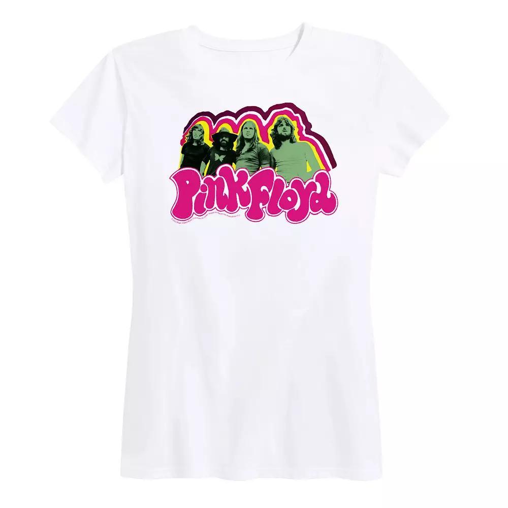 Womens Pink Floyd Poster Graphic Tee, Girls Product Image