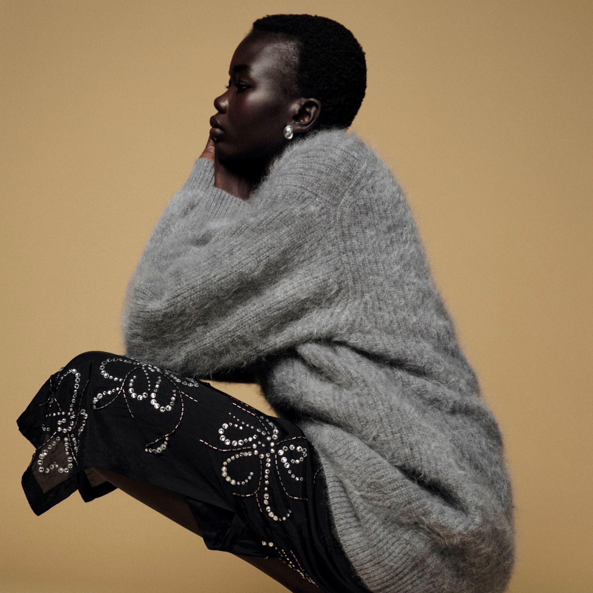 Spring Street cashmere oversized cardigan Product Image