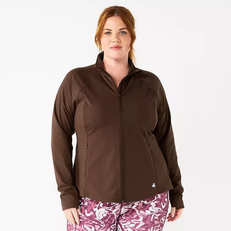 Plus Size Tek Gear® Ultrastretch Performance Jacket, Women's, Size: 4XL, Black Product Image