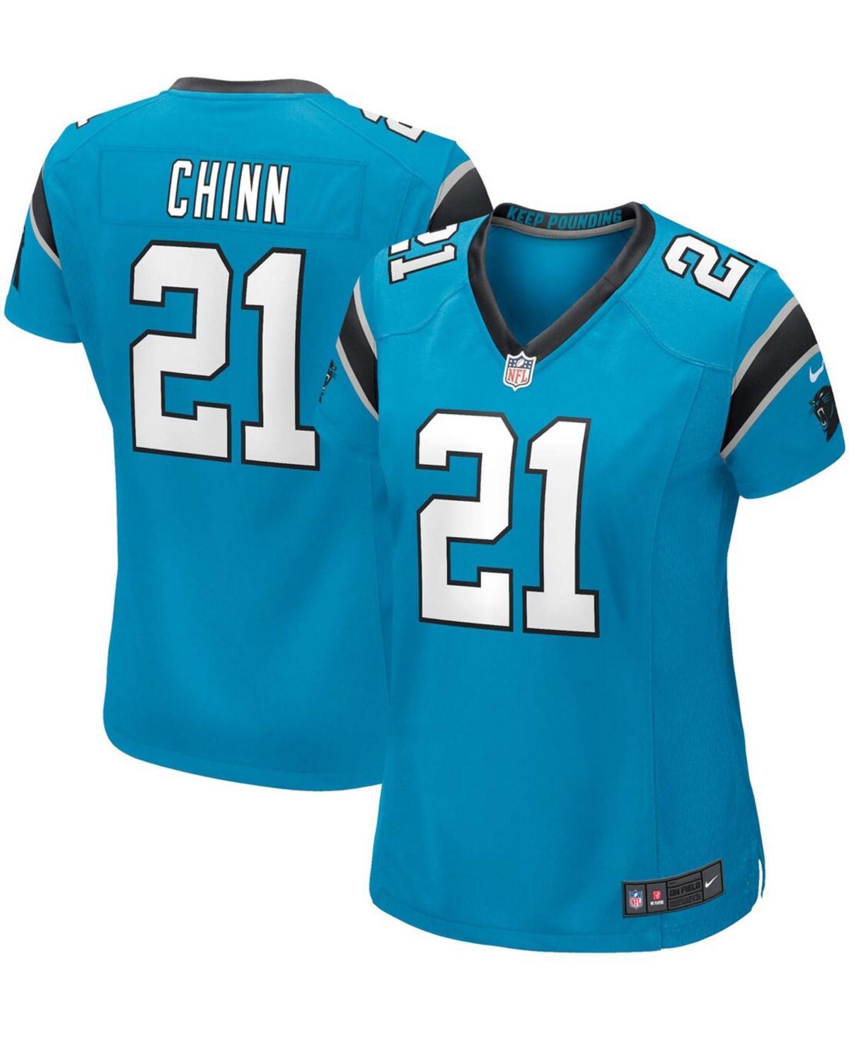 Women's Nike Jeremy Chinn Blue Carolina Panthers Player Game Jersey, Size: Large Product Image
