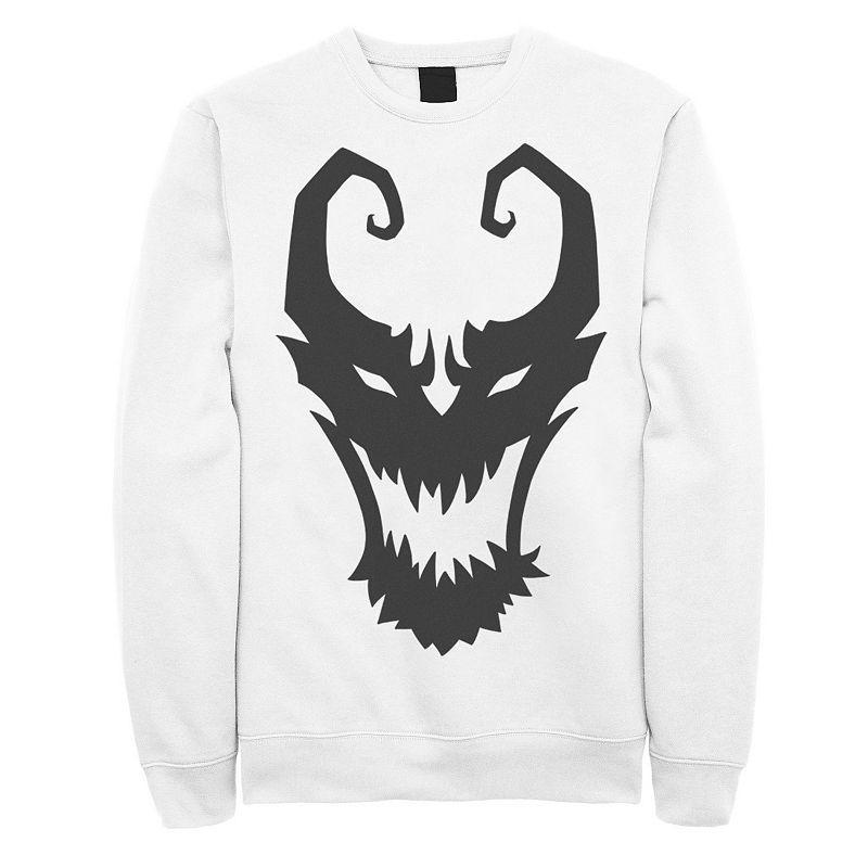 Mens Marvel Venom Symbol Logo Comic Fleece Product Image