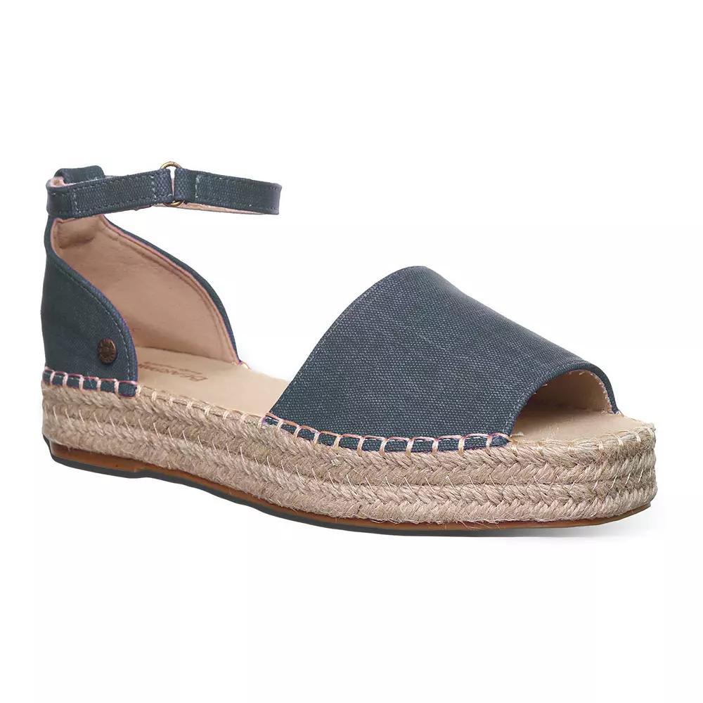 Bearpaw Affogato Women's Espadrille Sandals, Size: 8, Blue Product Image