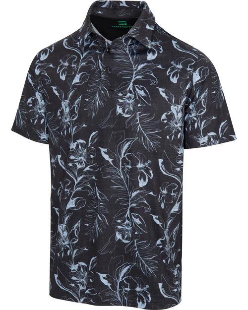 Three Sixty Six Men’s Print Golf Polos Product Image
