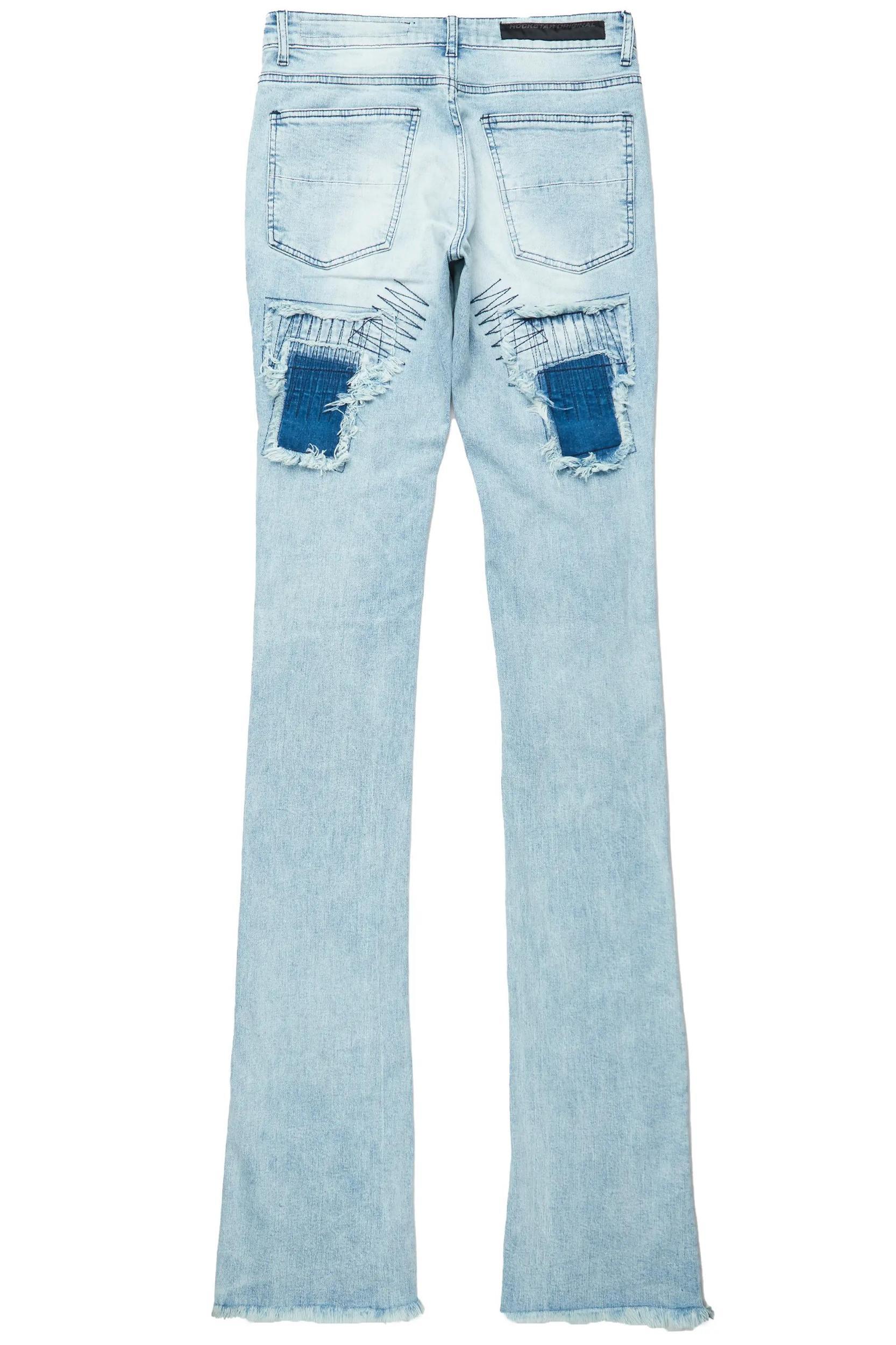Camden Blue Super Stacked Flare Jean Male Product Image