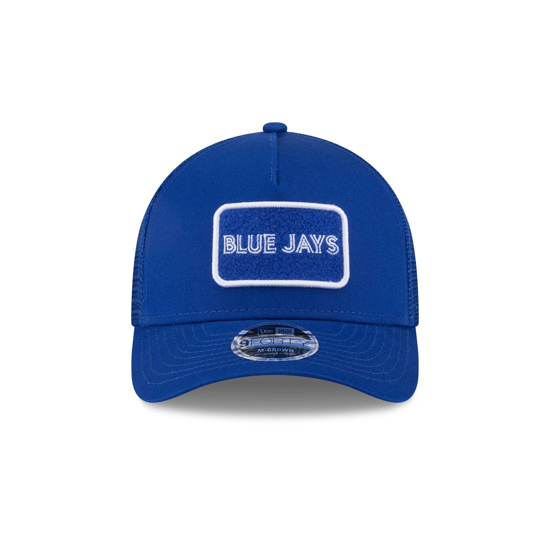 Toronto Blue Jays Tonal Patch 9FORTY M-Crown A-Frame Trucker Hat Male Product Image