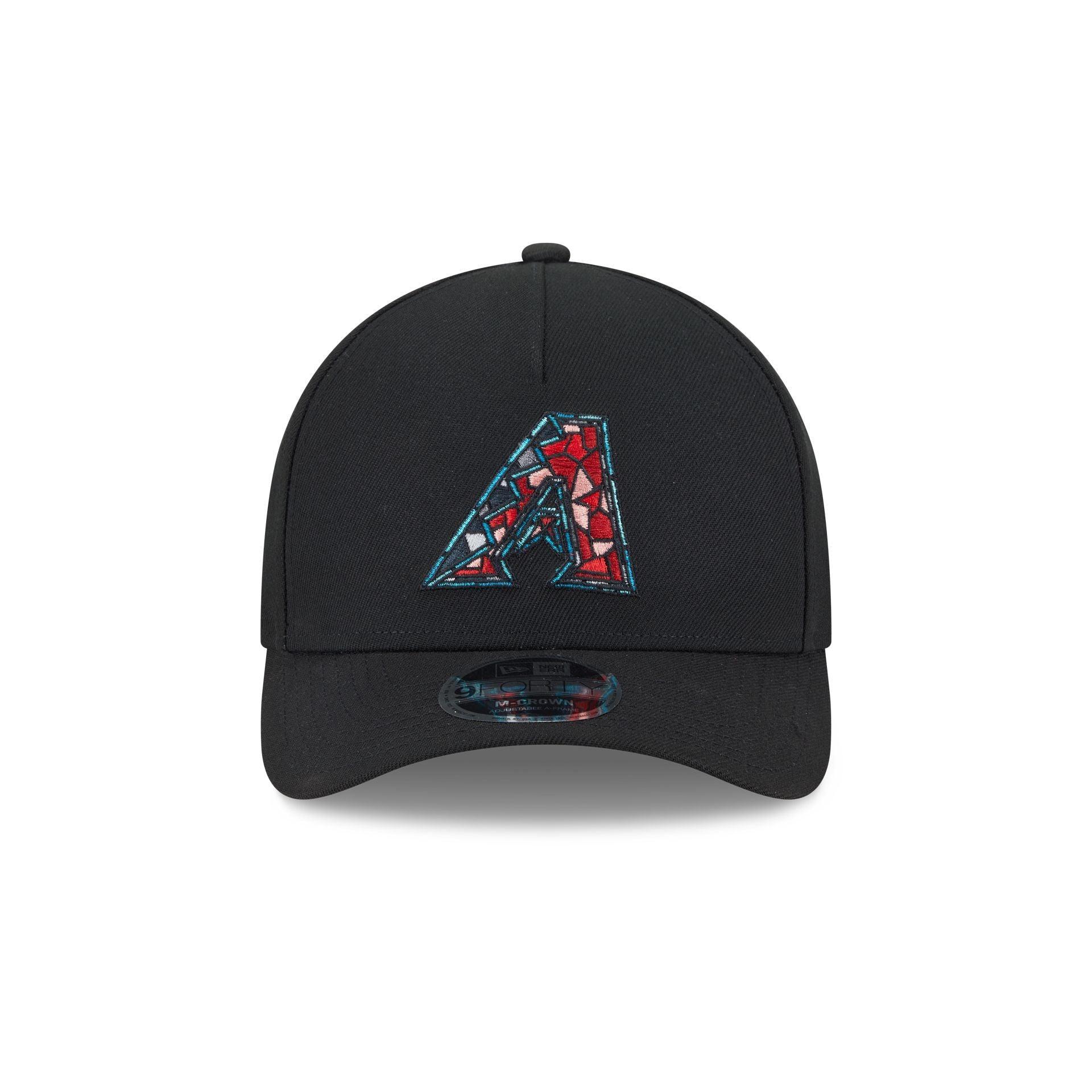 Arizona Diamondbacks Stained Glass 9FORTY M-Crown A-Frame Snapback Hat Male Product Image