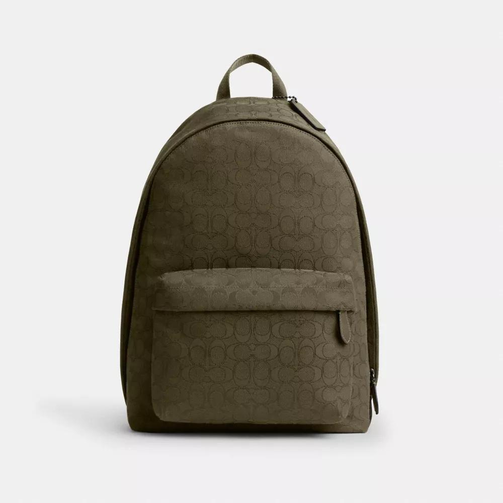 Hall Backpack In Signature Jacquard Product Image