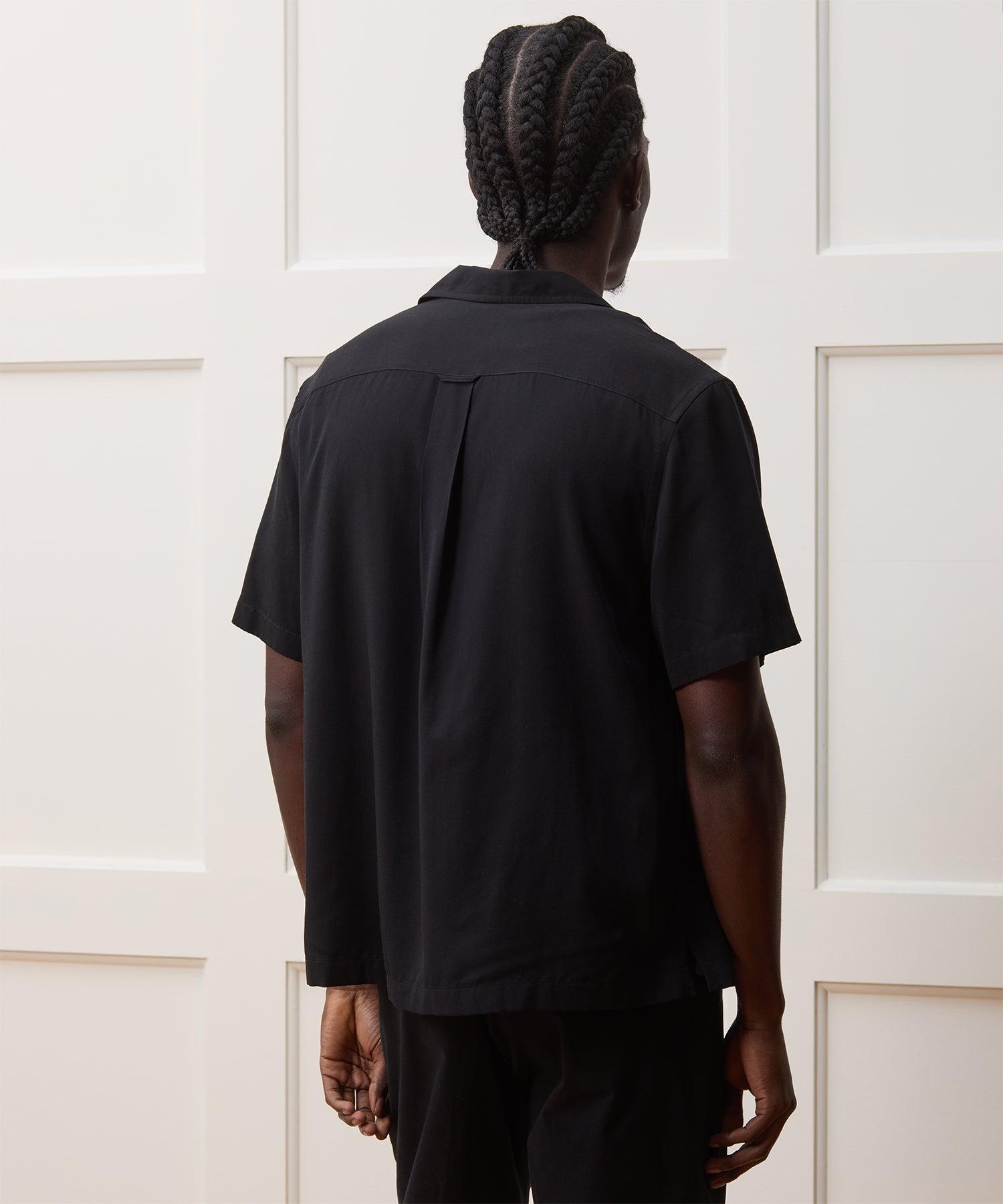 Cropped Rayon Capri Shirt Product Image