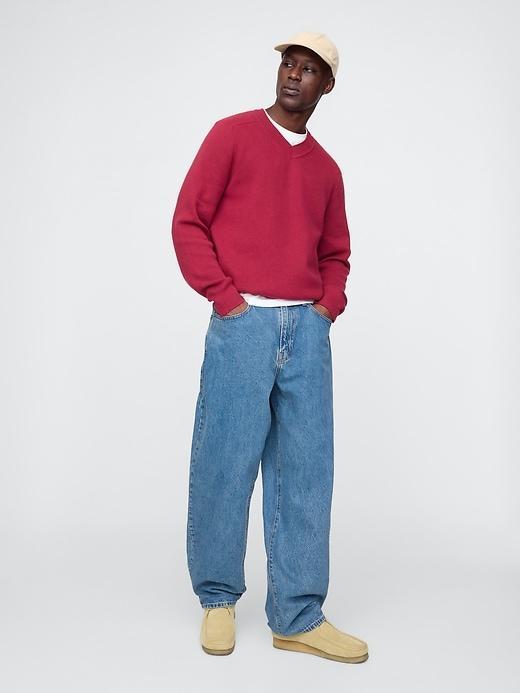 CashSoft V-Neck Sweater Product Image
