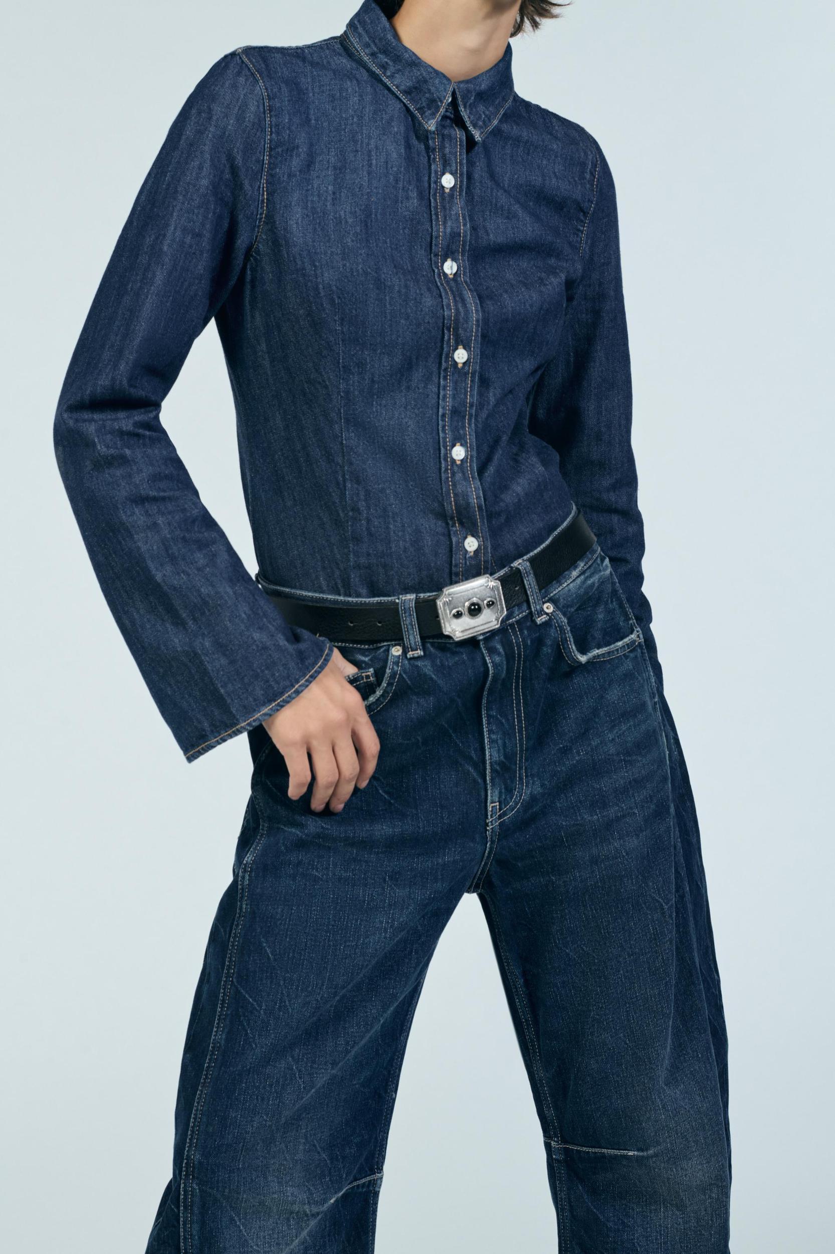 DENIM SHIRT TRF Product Image