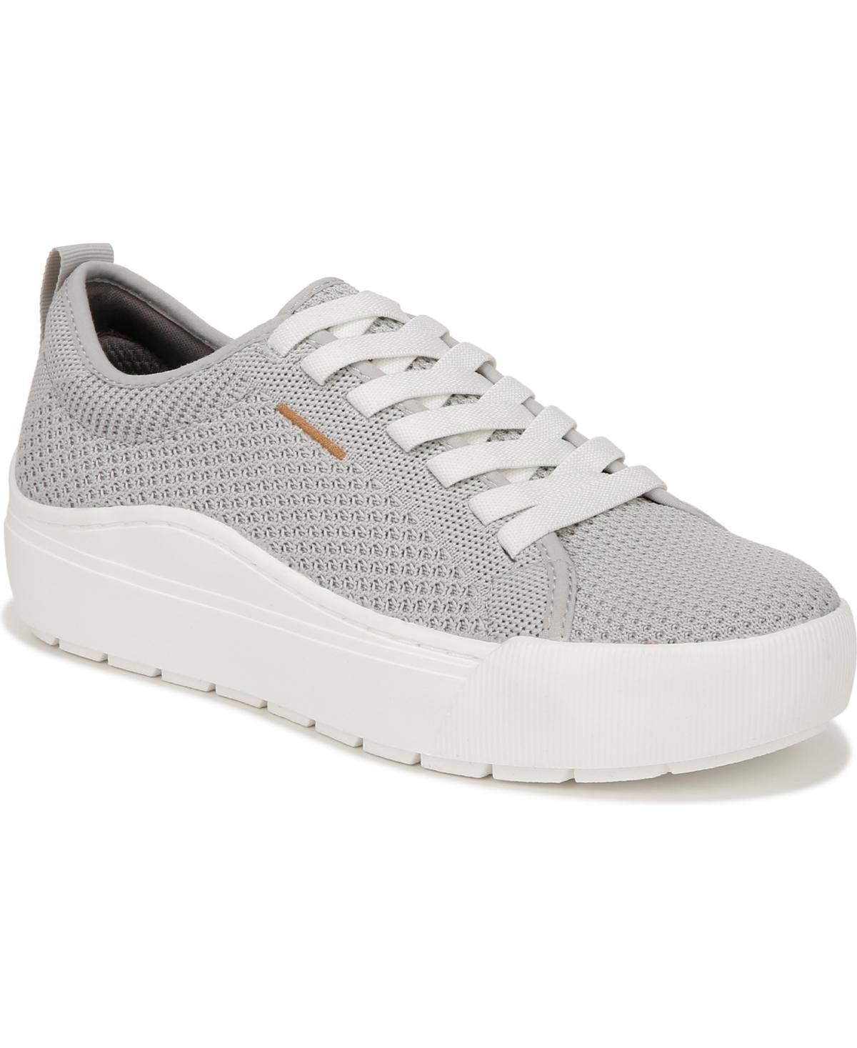 Dr. Scholl's Time Off Knit Women's Platform Sneakers, Size: 9, White Product Image