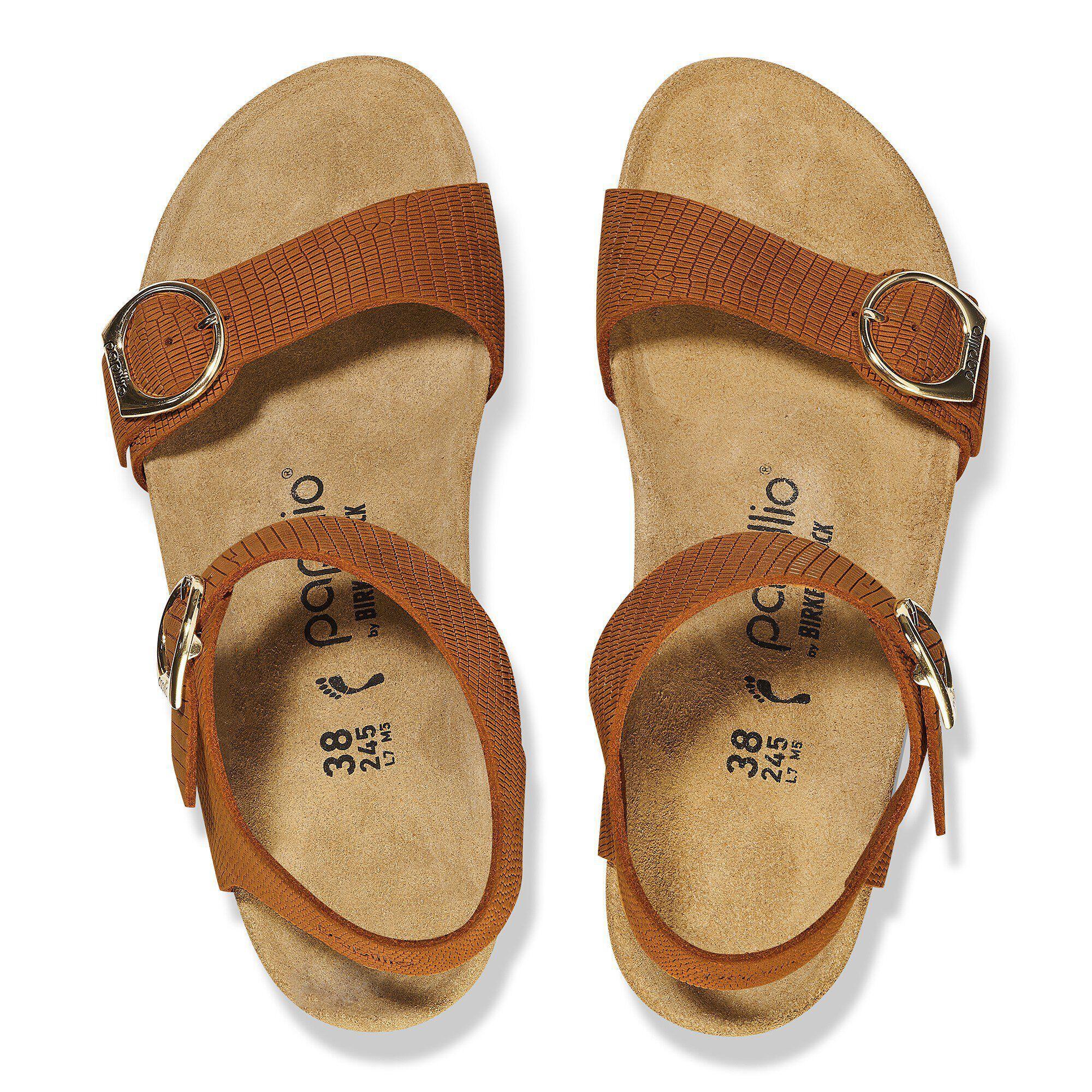 Soley Ring-Buckle Nubuck Leather Embossed Product Image