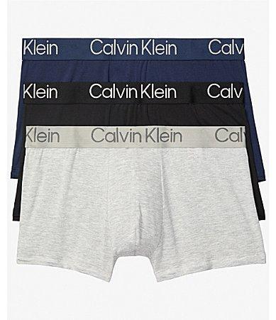 Calvin Klein Ultra Soft Modern Trunks, Pack of 3 Product Image