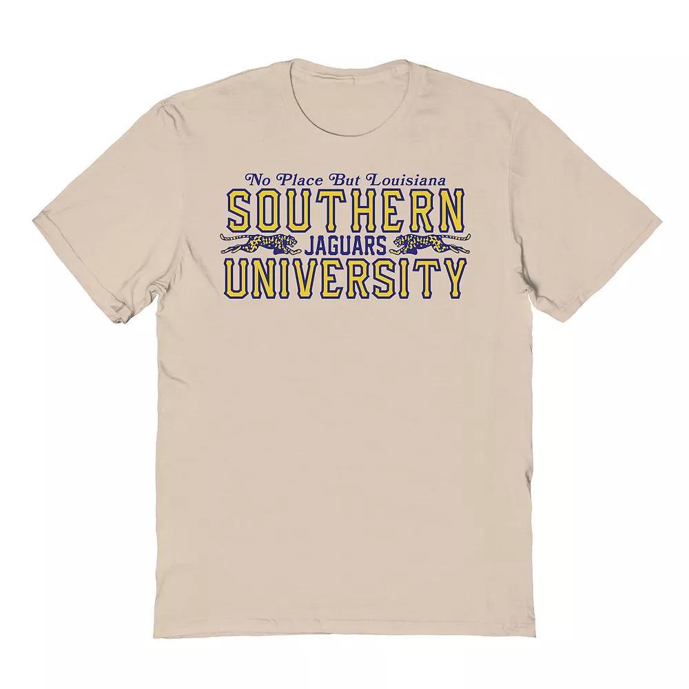 Men's Britney Spears Crossroads Southern University Jaguars Graphic Tee, Size: Small, Brown Product Image