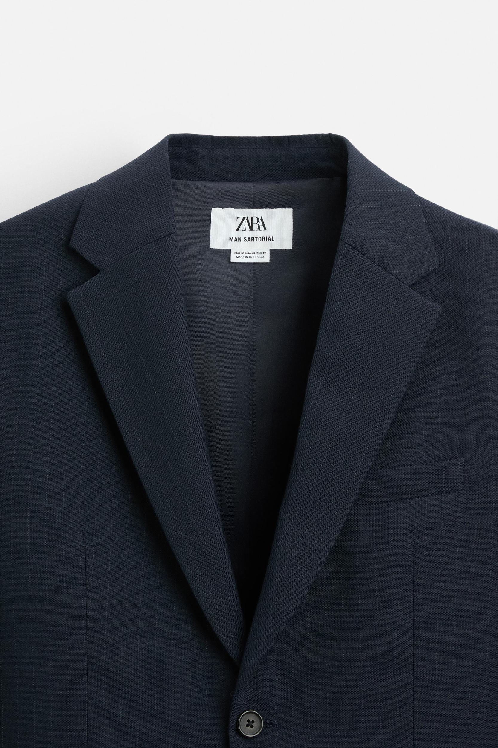 PINSTRIPE SUIT JACKET Product Image