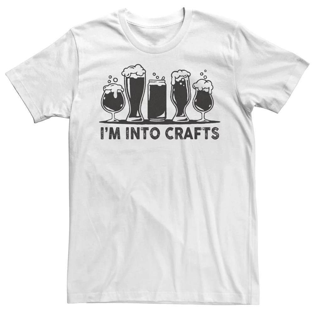 Mens Im Into Crafts Beer Tee Athletic Grey Product Image