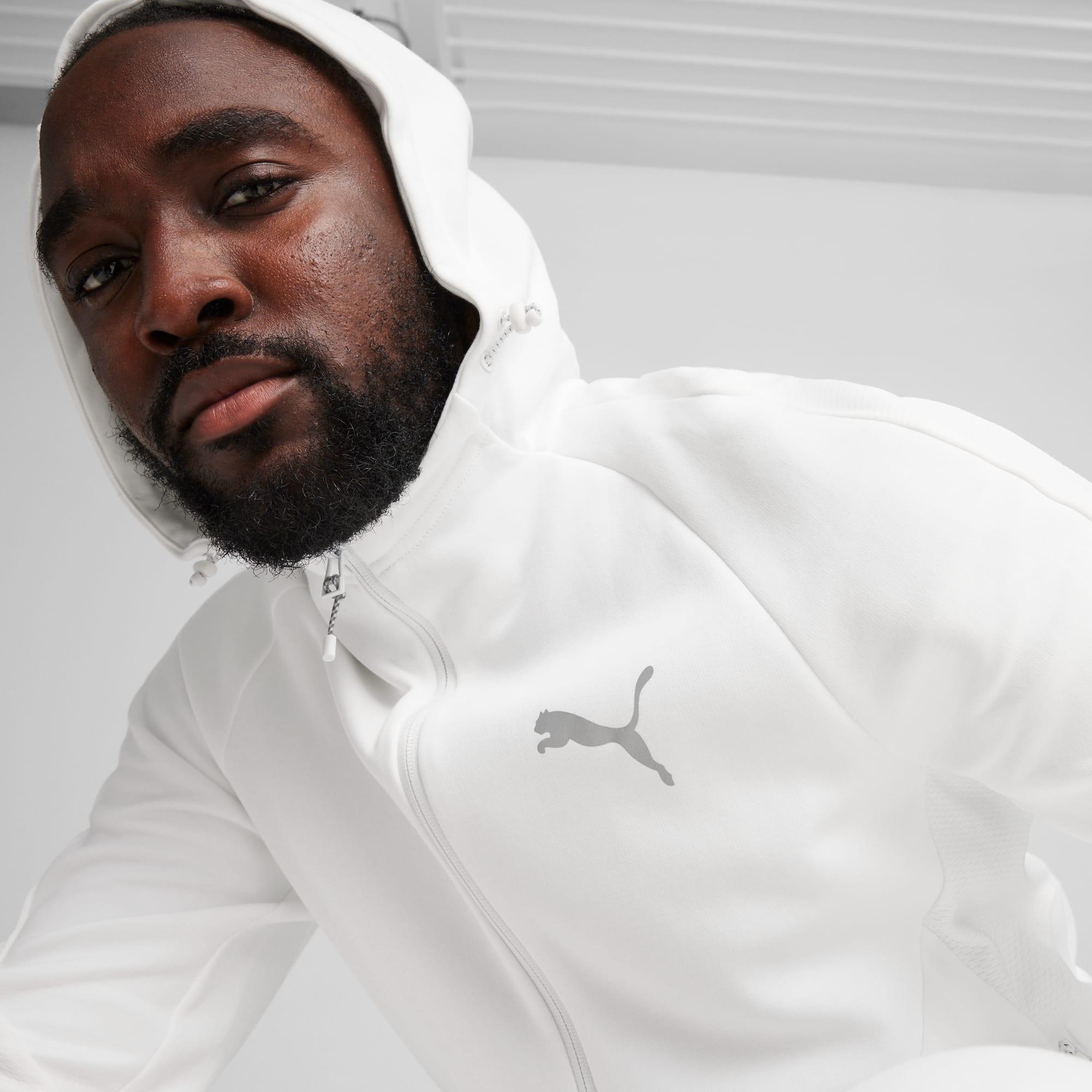 PUMA EVOSTRIPE Full-Zip Men's Hoodie Product Image