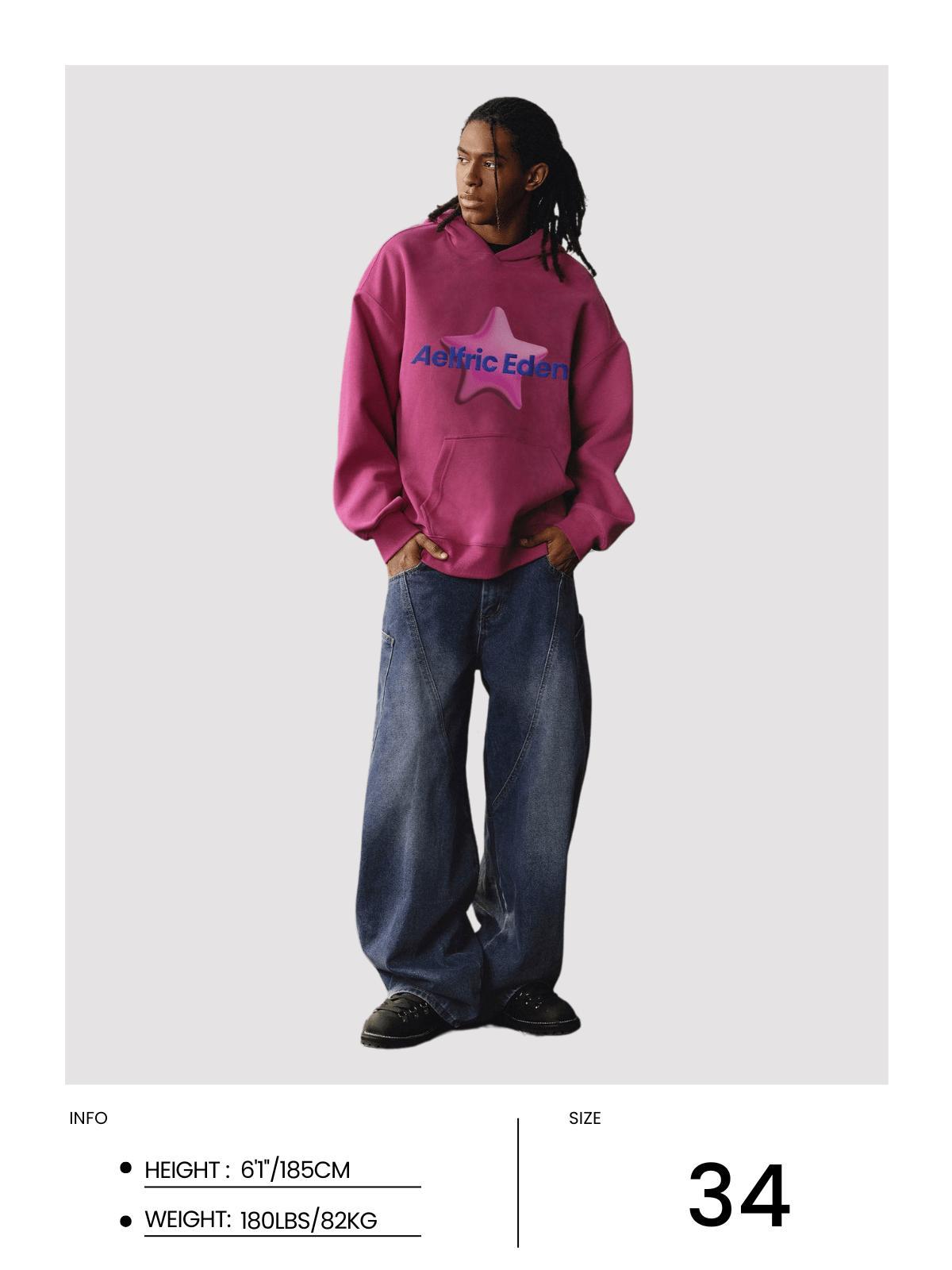 Aelfric Eden Super Baggy Barrel Jeans Product Image