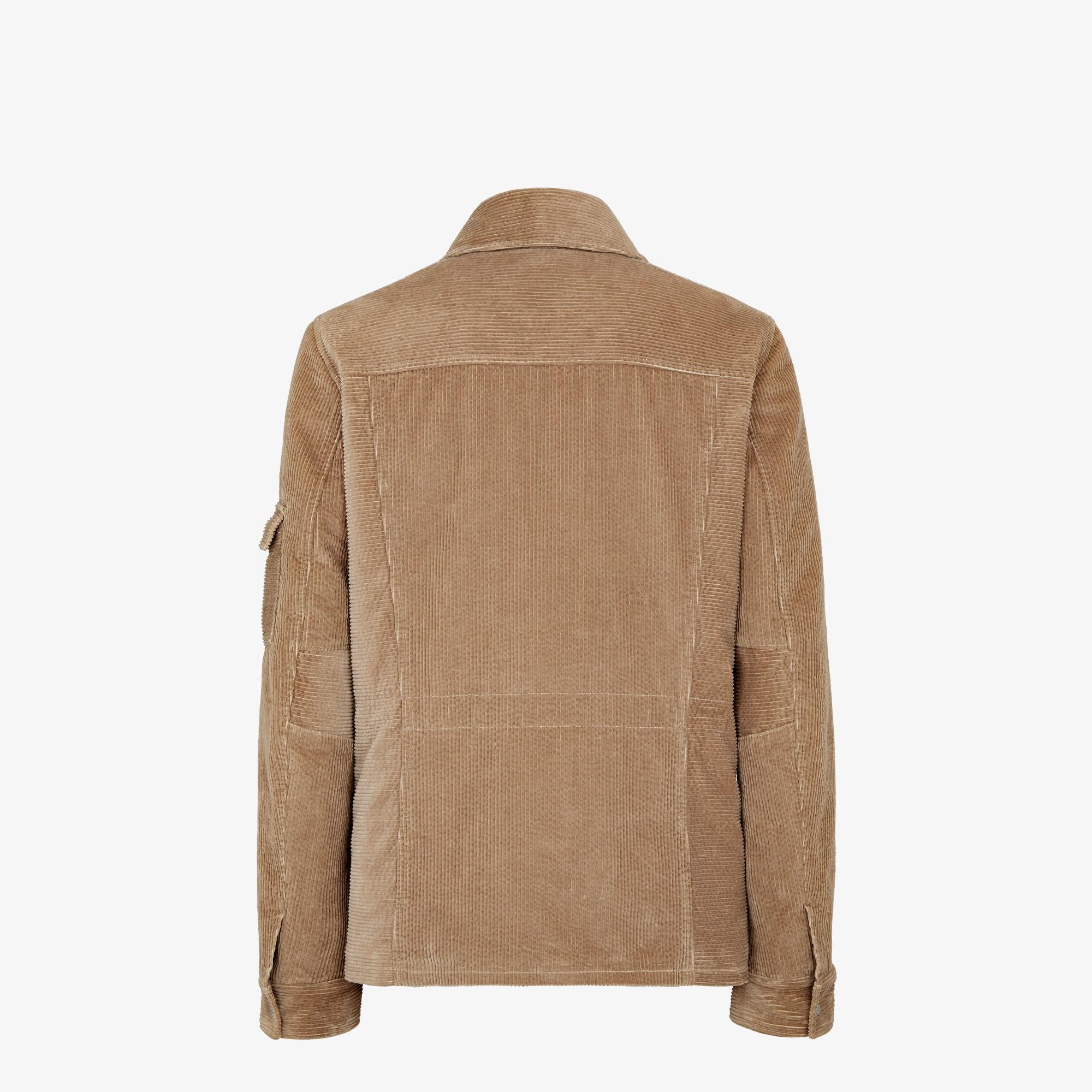 BlousonLight brown corduroy blouson Product Image